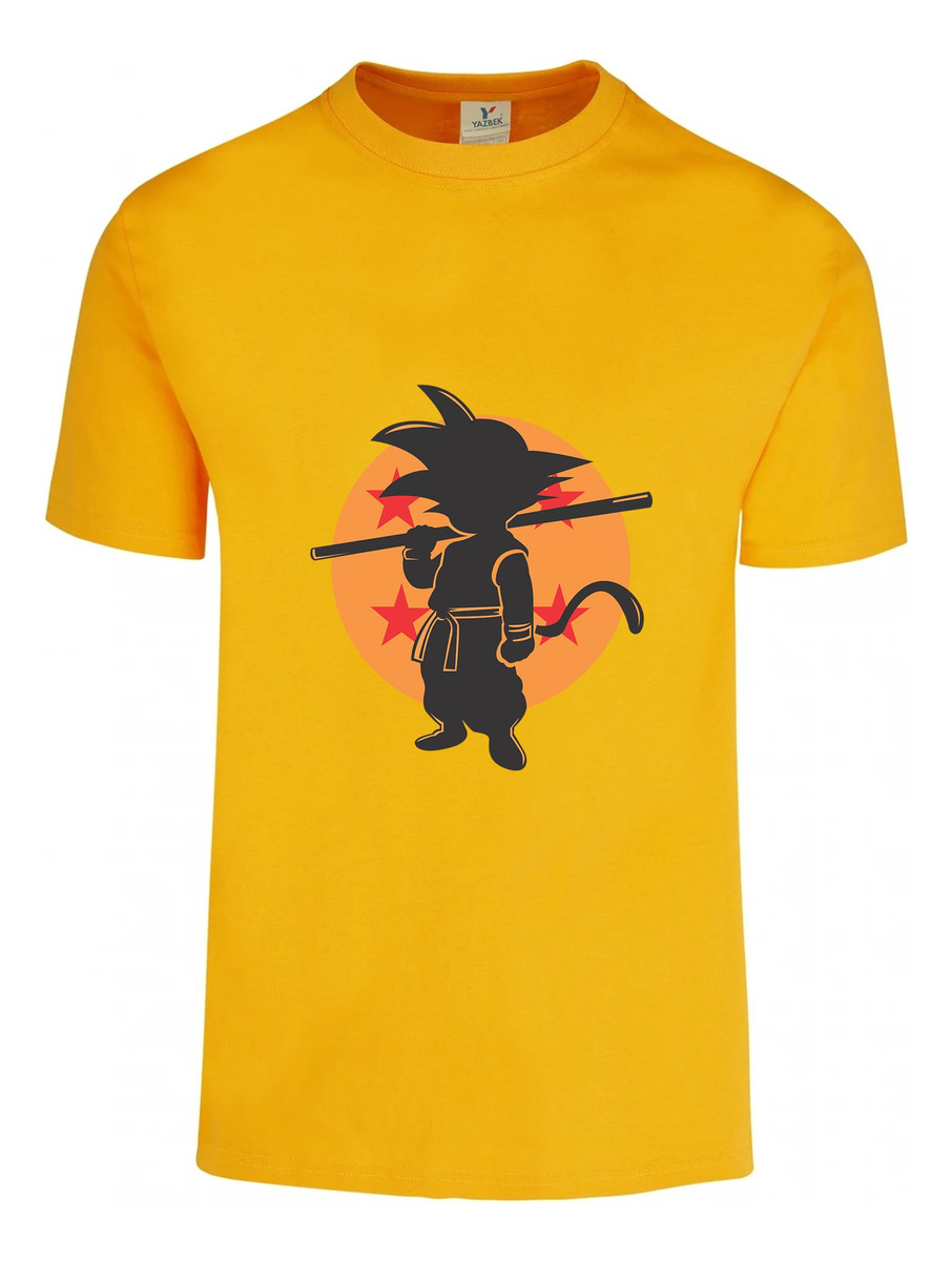 Remera: Goku Silueta 01 Memoestampados - Imagen 5