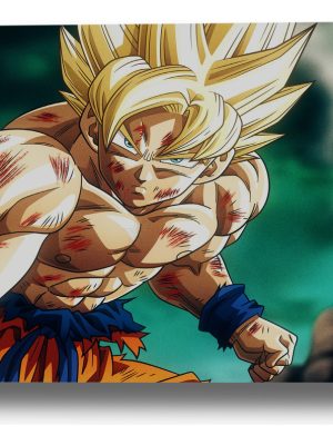 Cuadro 262 Goku Super Saiyan 40x53 Mdf Memoestampados