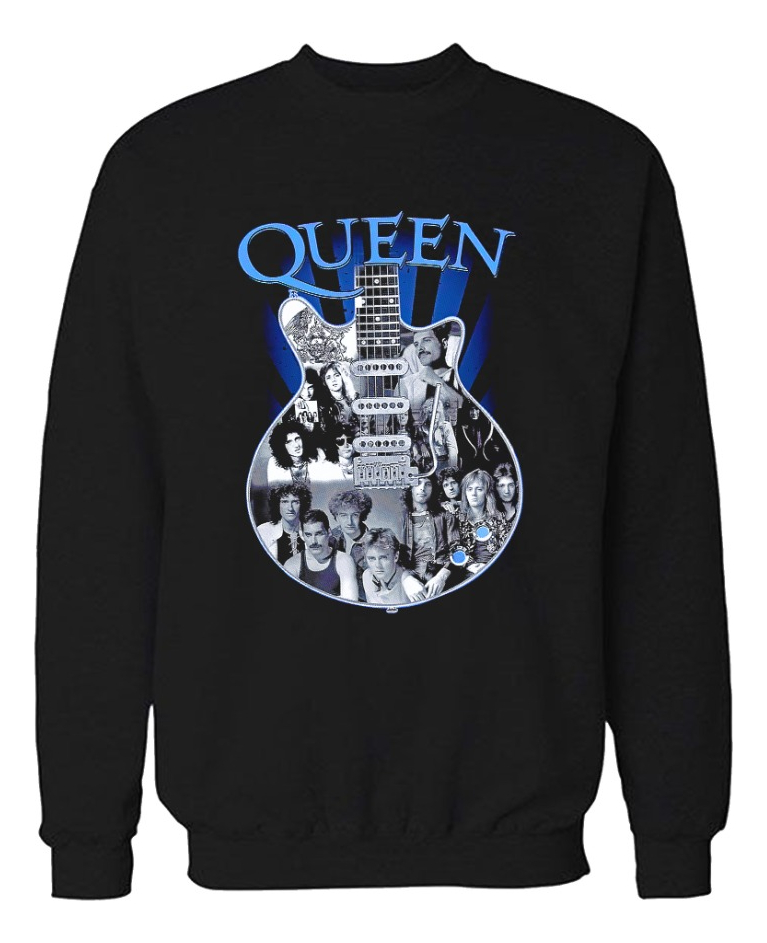 Buzo Queen Guitarra Memoestampados - Imagen 2