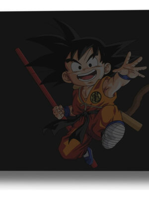 Cuadro Dragon Ball Z Young Son 129 50x70 Mdf Memoestampados