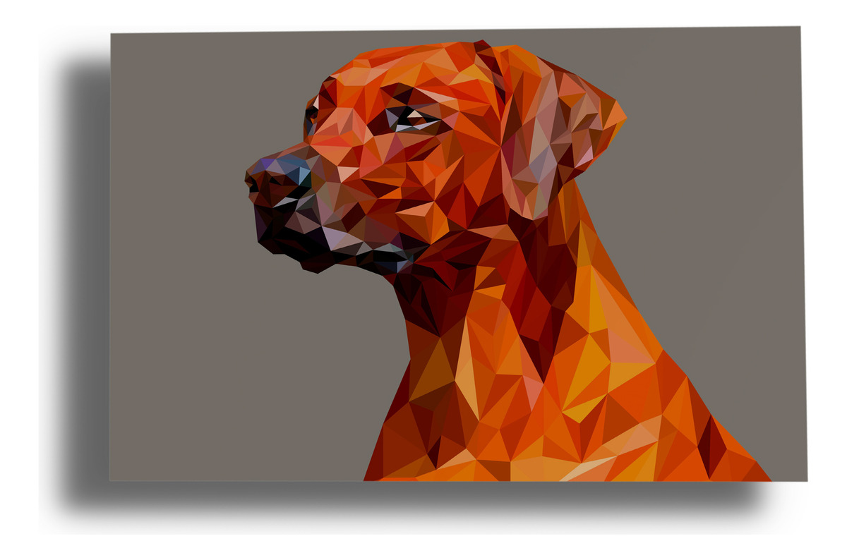 Cuadro 322 Dog 70x100 Mdf Memoestampados