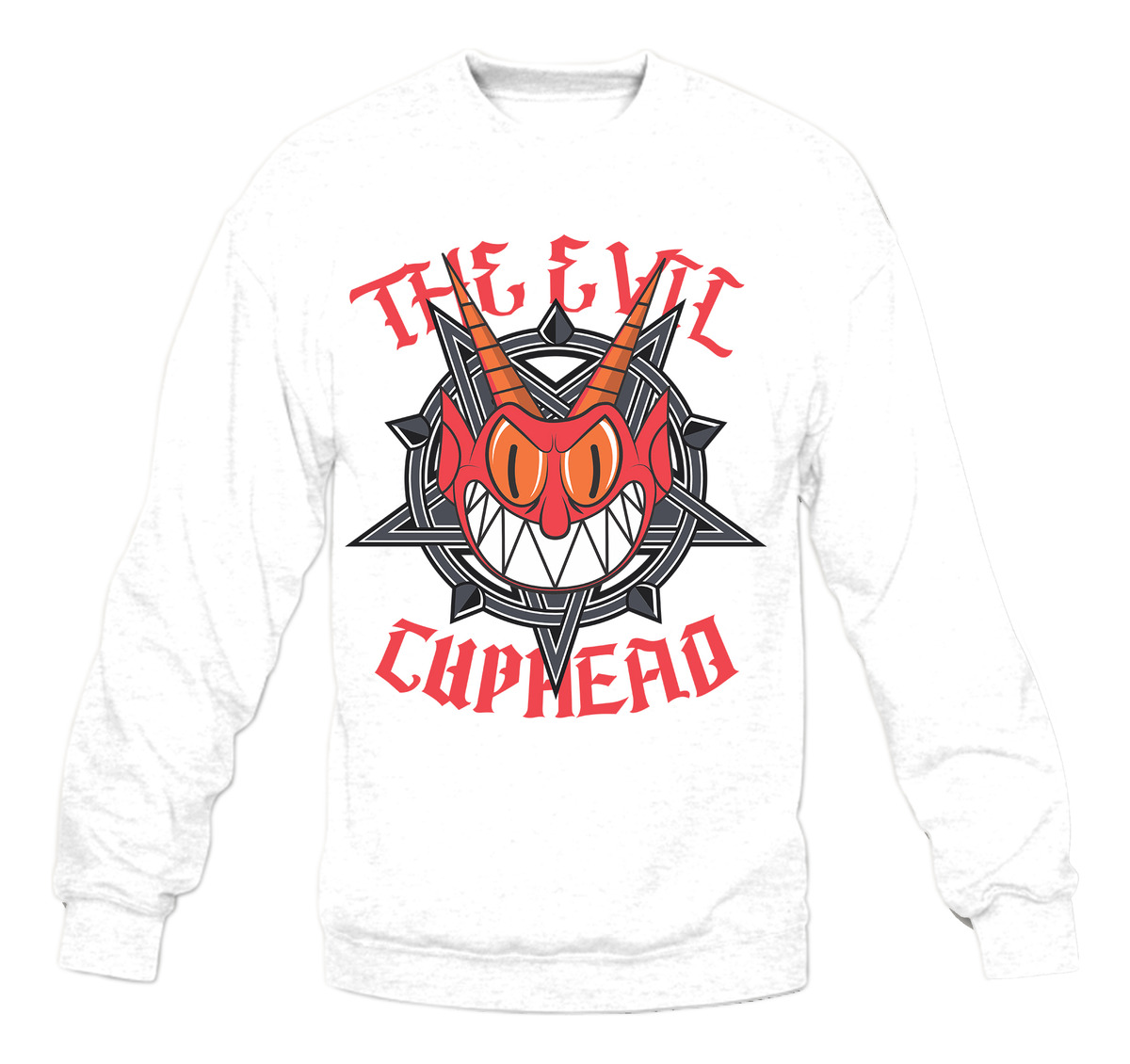 Buzo The Evil Cuphead Memoestampados - Imagen 12