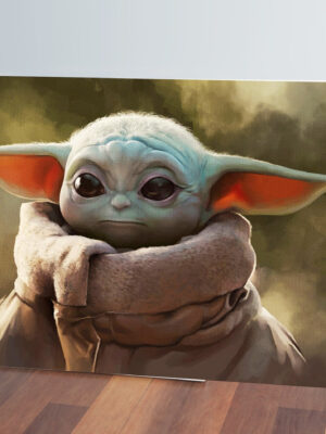 Cuadro 281 Star Wars 30x40 Mdf Memoestampados