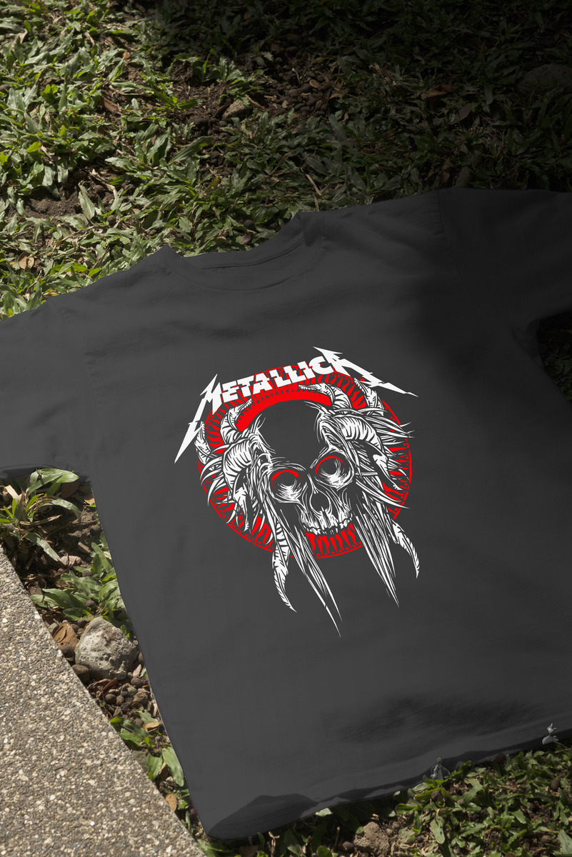 Remera: Metallica 08 Memoestampados - Imagen 5