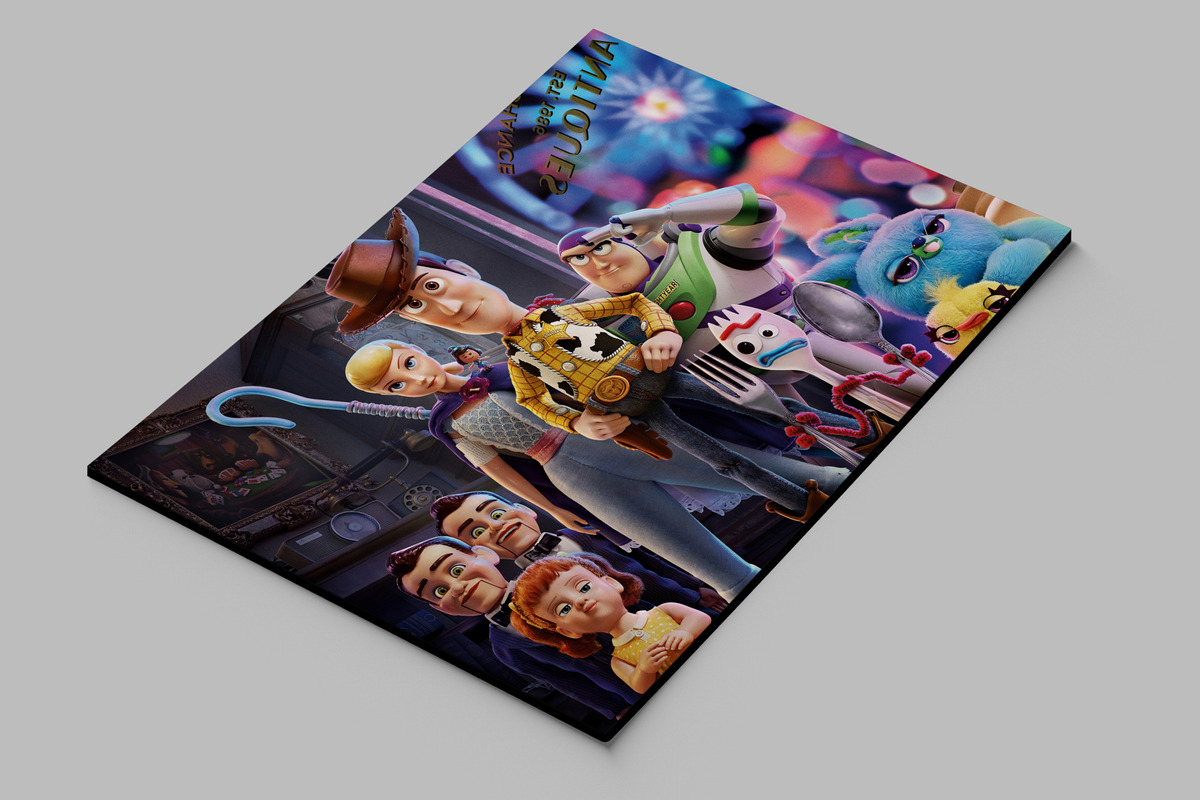 Cuadro Toy Story 4 437 40x53 Mdf Memoestampados - Imagen 2