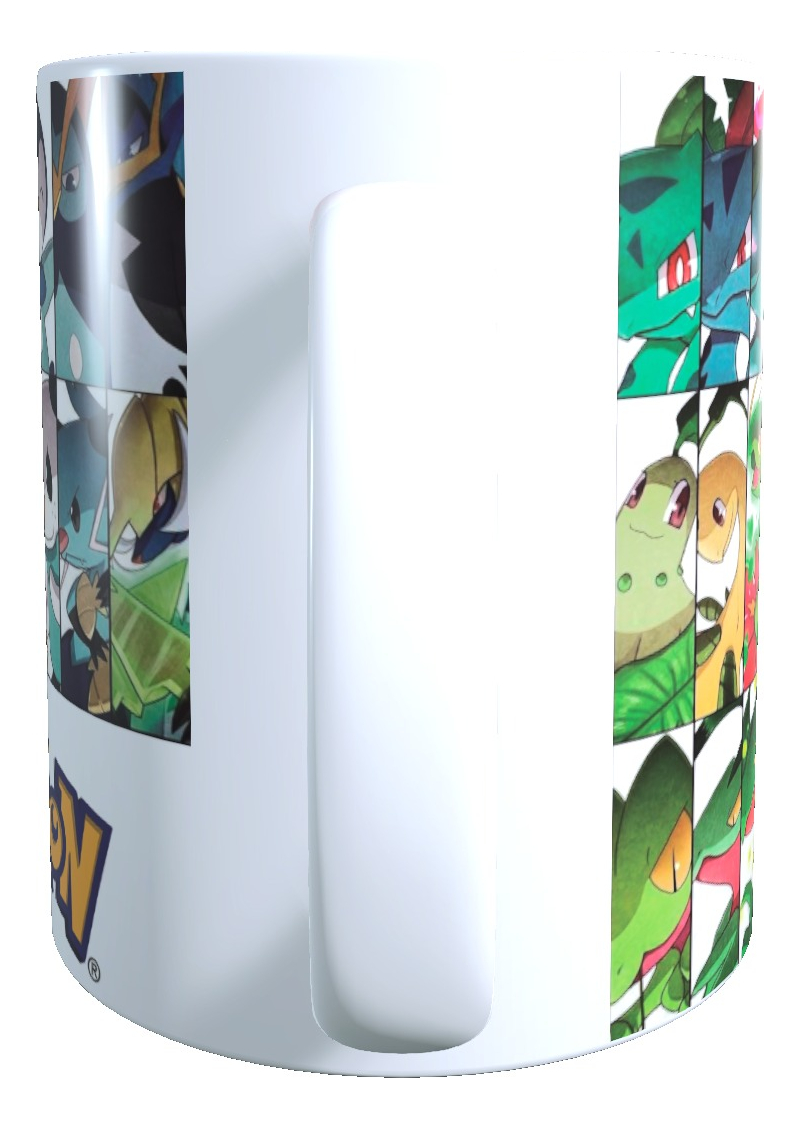 Taza Personalizada Diseño Pokemones Iniciales T490 - Imagen 4