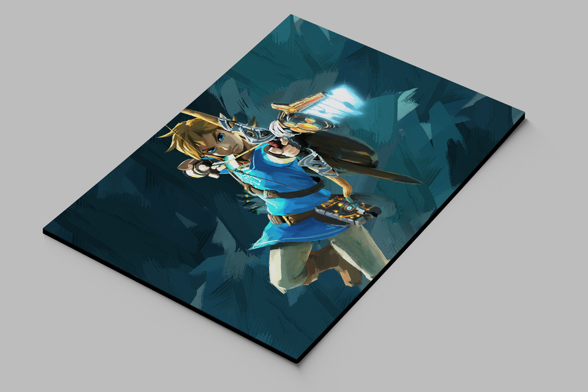 Cuadro Zelda 386 70x100 Mdf Memoestampados - Imagen 2