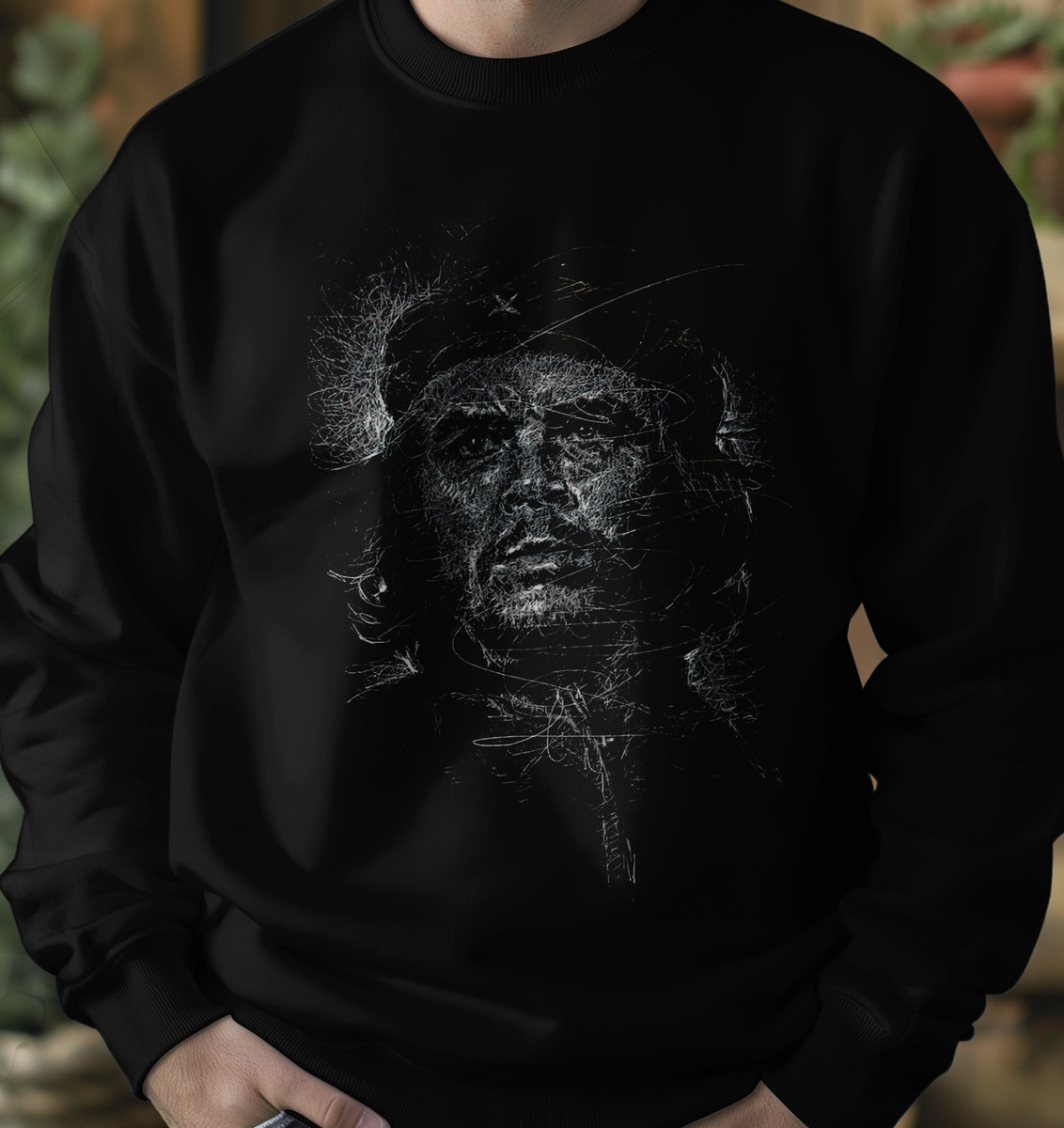 Buzo Che Guevara En Blanco Memoestampados - Imagen 5