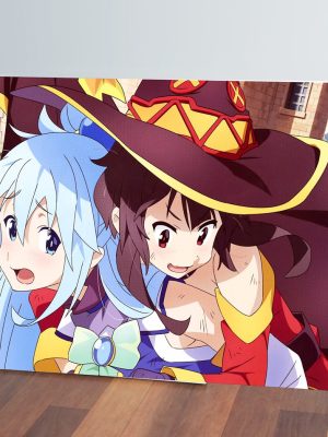 Cuadro Konosuba 160 50x70 Mdf Memoestampados