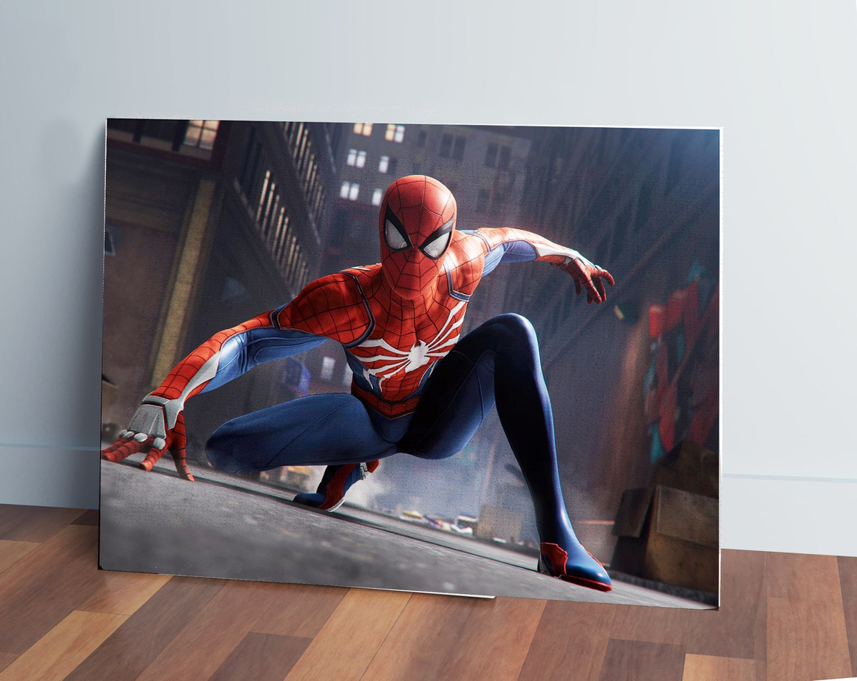 Cuadro 267 Spider Man Marvel 70x100 Mdf Memoestampados