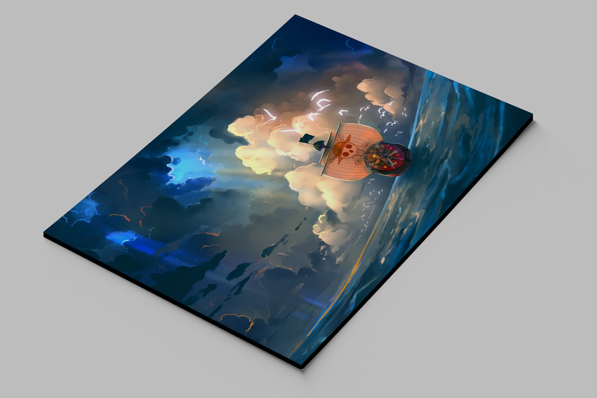 Cuadro 291 One Piece 7 70x100 Mdf Memoestampados - Imagen 2