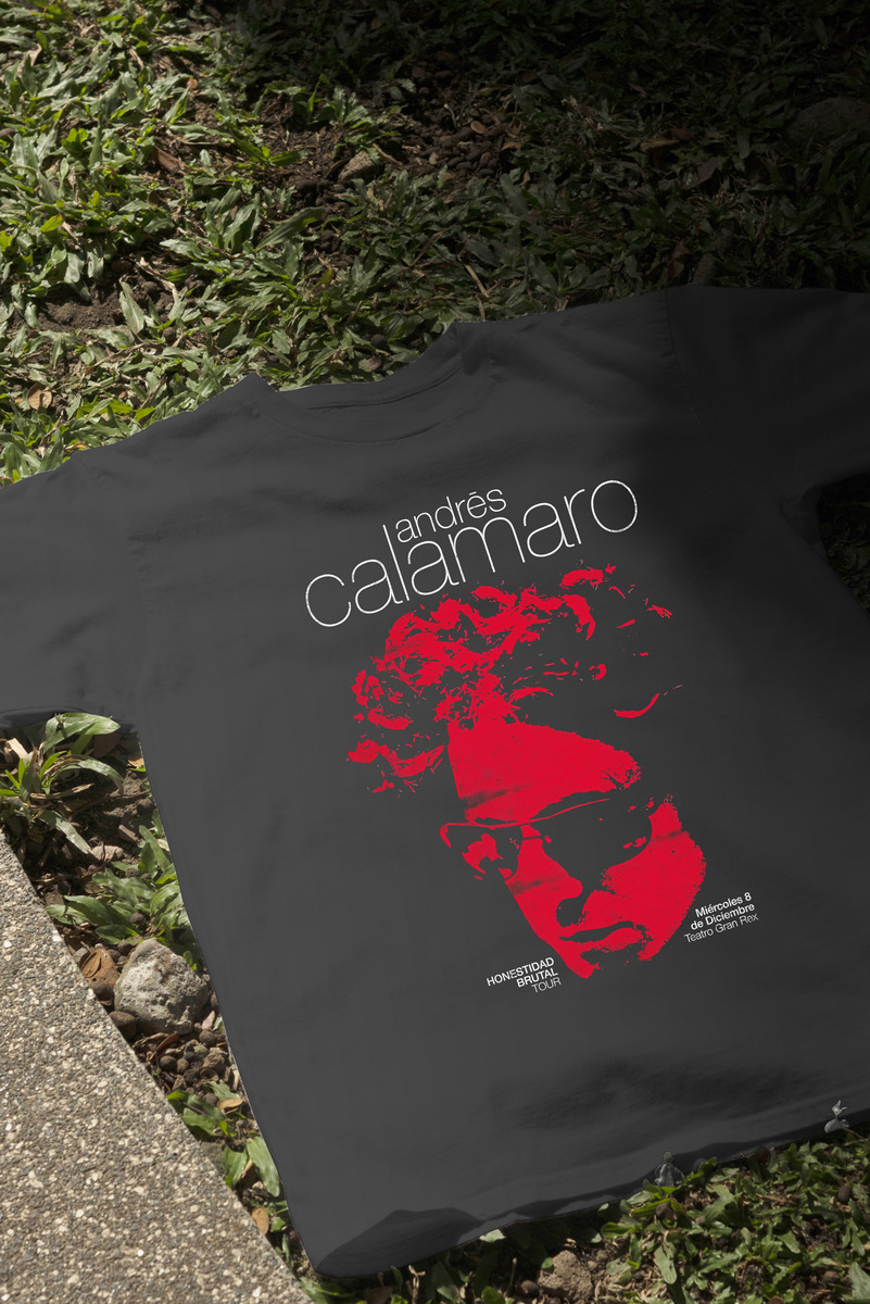 Remera: Calamaro Memoestampados - Imagen 3