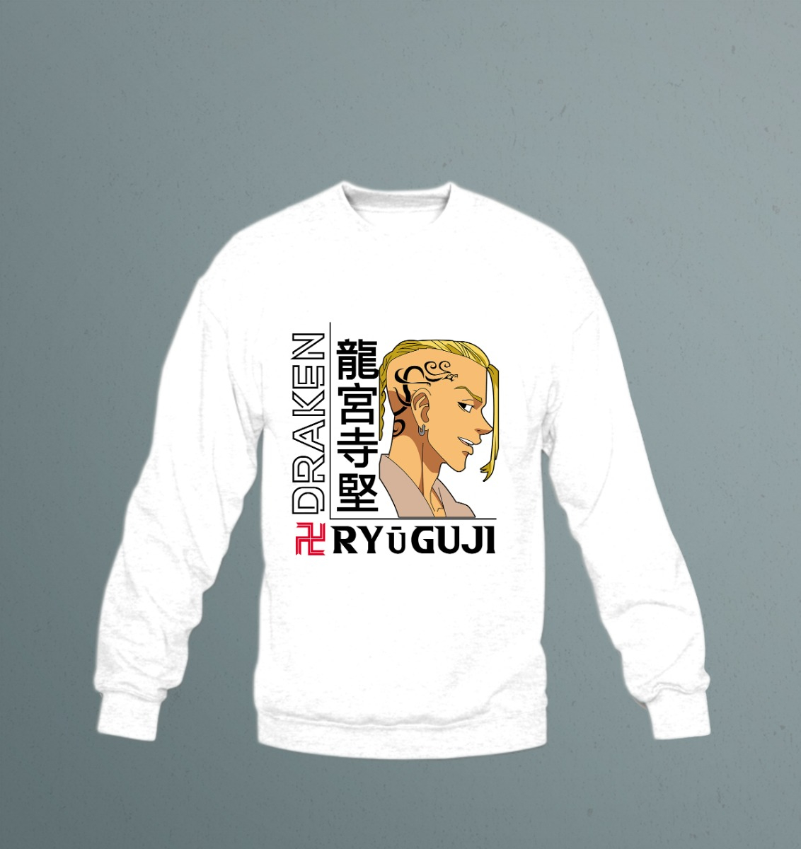 Buzo Draken Ryuguji Tokio Revenge Anime Memoestampados - Imagen 8