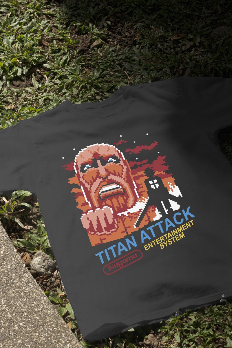 Remera: Titan Attack Nes Memoestampados - Imagen 3
