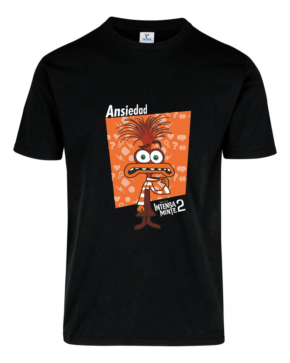 Remera: Intensamente 2 Ansiedad Memoestampados - Imagen 2