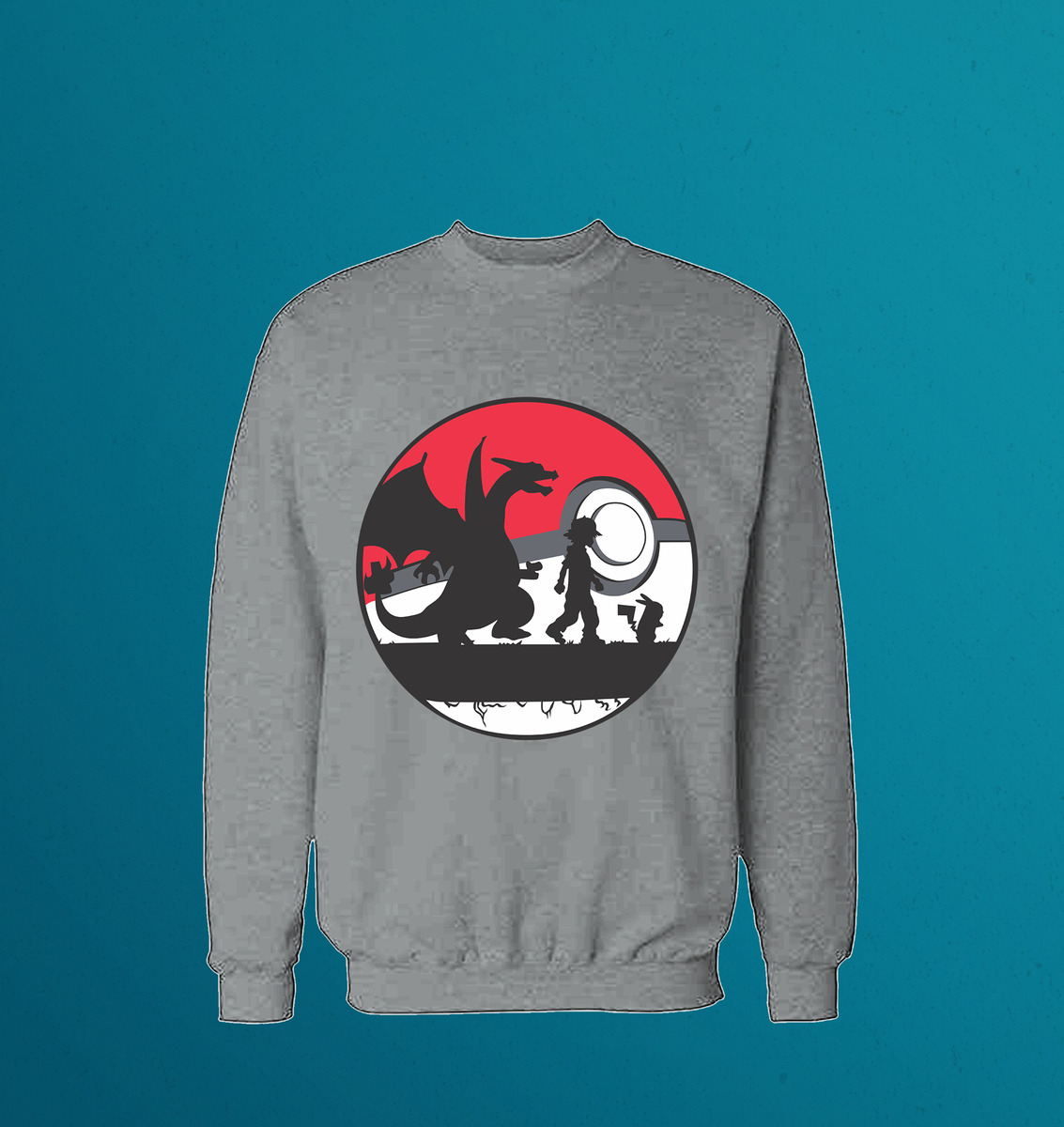 Buzo Pokebola Memoestampados - Imagen 7