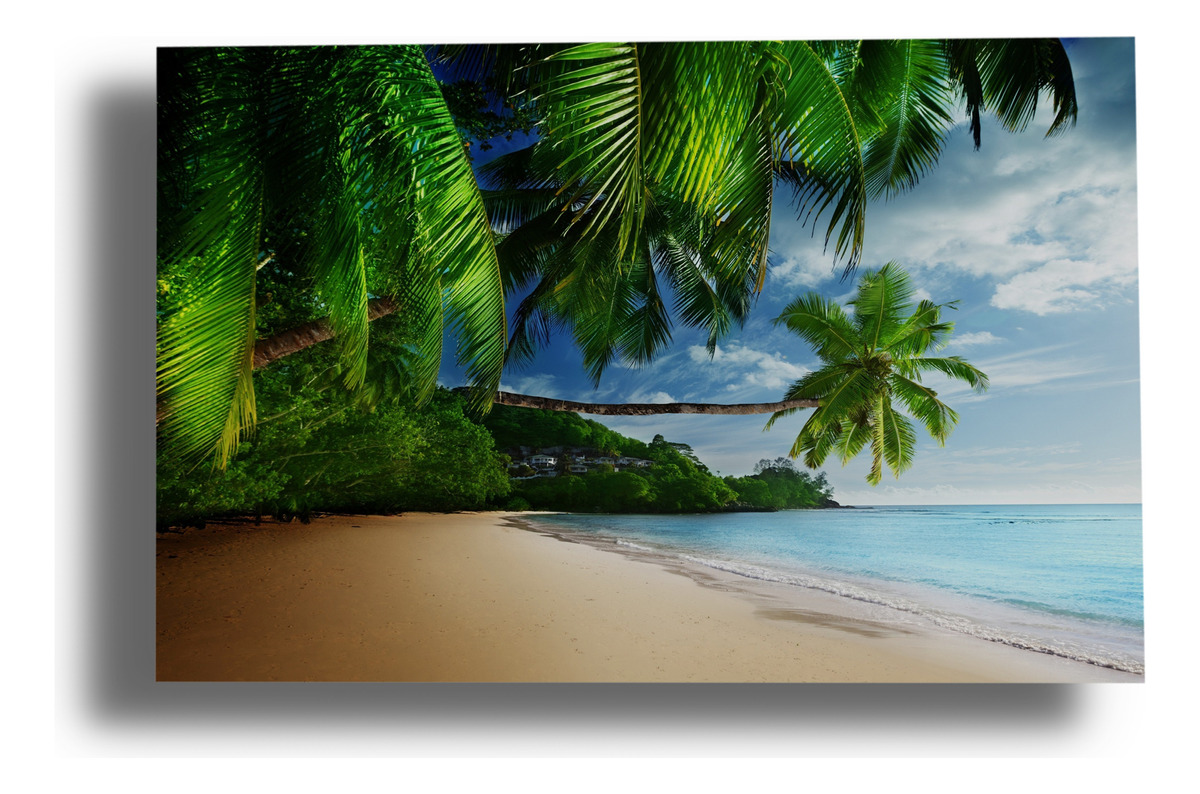 Cuadro Orilla Playa 605 70x100 Mdf Memoestampados