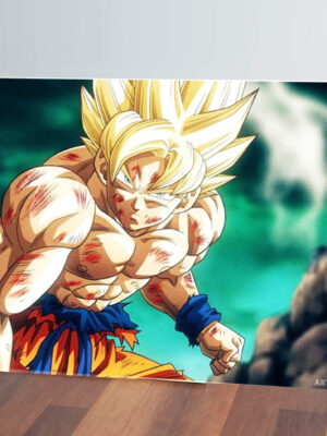 Cuadro Dragon Ball Z Goku 523 40x53 Mdf Memoestampados