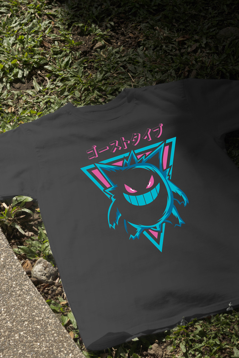 Remera: Pokemon Ghost Memoestampados - Imagen 4