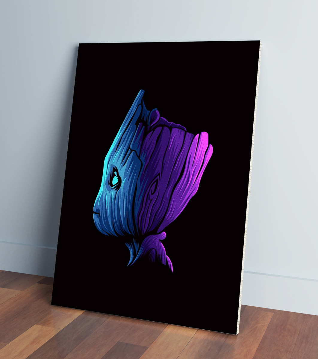 Cuadro 190 Groot 30x40 Mdf Memoestampados