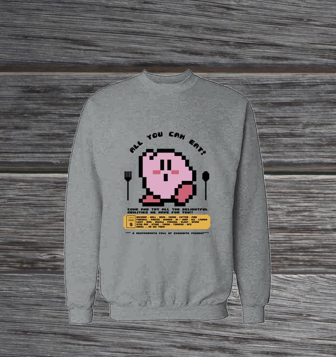 Buzo: Kirby Pixel Memoestampados - Imagen 9