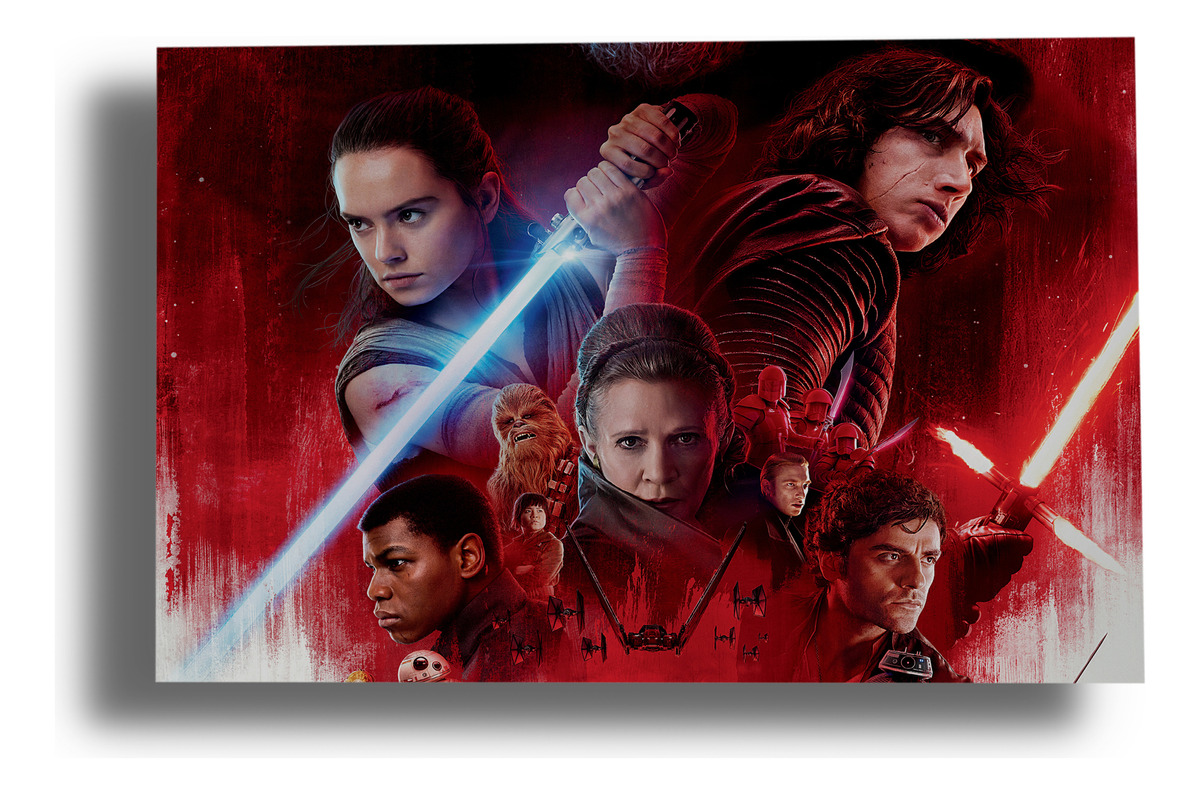 Cuadro Star Wars 405 70x100 Mdf Memoestampados
