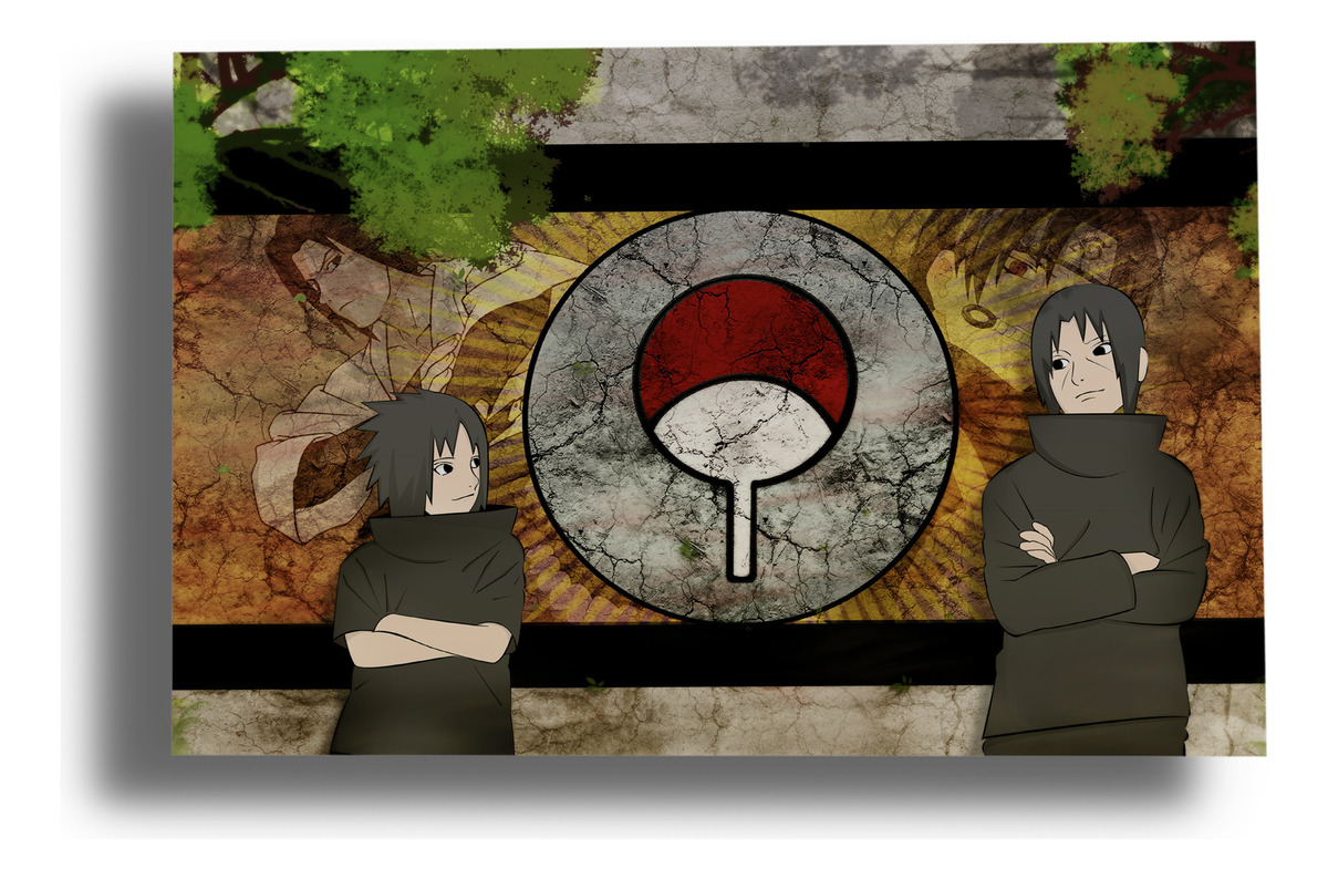 Cuadro Naruto 452 40x53 Mdf Memoestampados