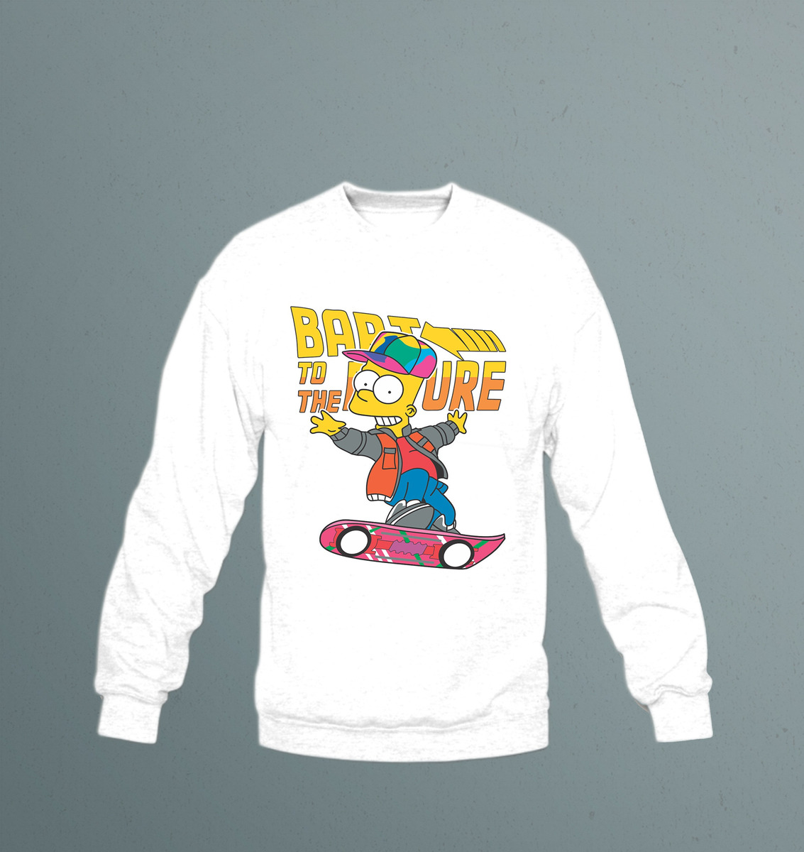 Buzo Bart To The Future 2 Memoestampados - Imagen 6