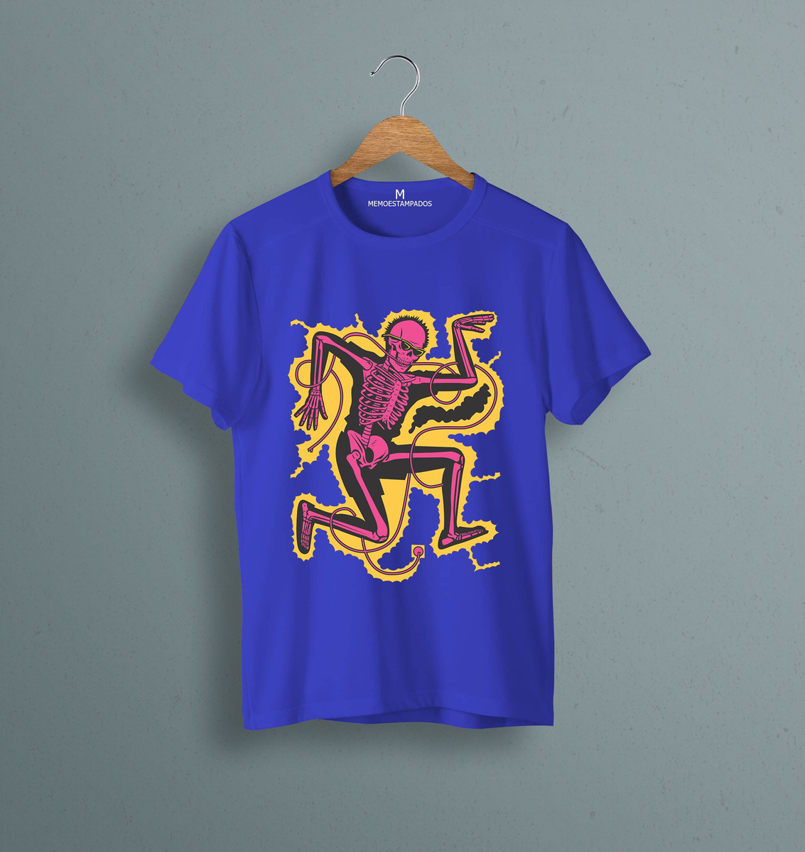 Remera: Skull Electric Memoestampados - Imagen 9