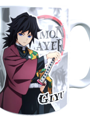 Taza Personalizada Diseño Demon Slayer Giyu T393