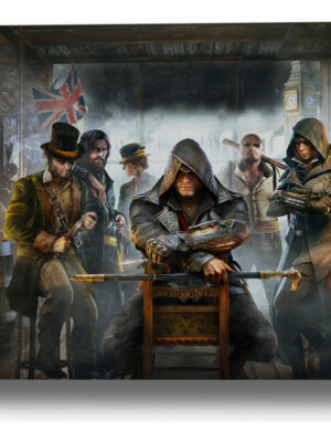 Cuadro 331 Assassin Creed Syndicat 50x70 Mdf Memoestampados