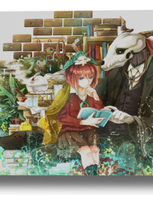 Cuadro Ancient Magus' Bride 436 50x70 Mdf Memoestampados