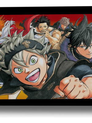 Cuadro Black Clover 554 70x100 Mdf Memoestampados