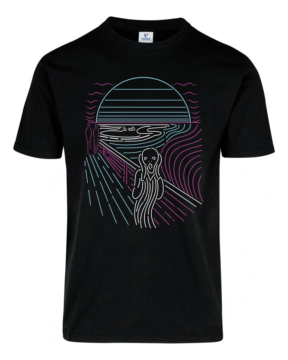 Remera: El Grito Neon Memoestampados - Imagen 2