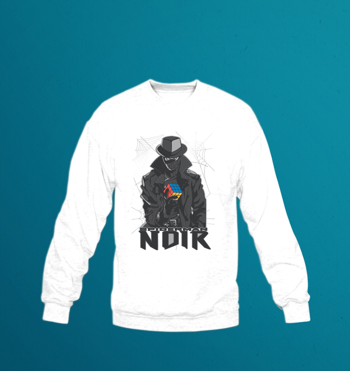 Buzo Spider-man Noir Memoestampados - Imagen 11
