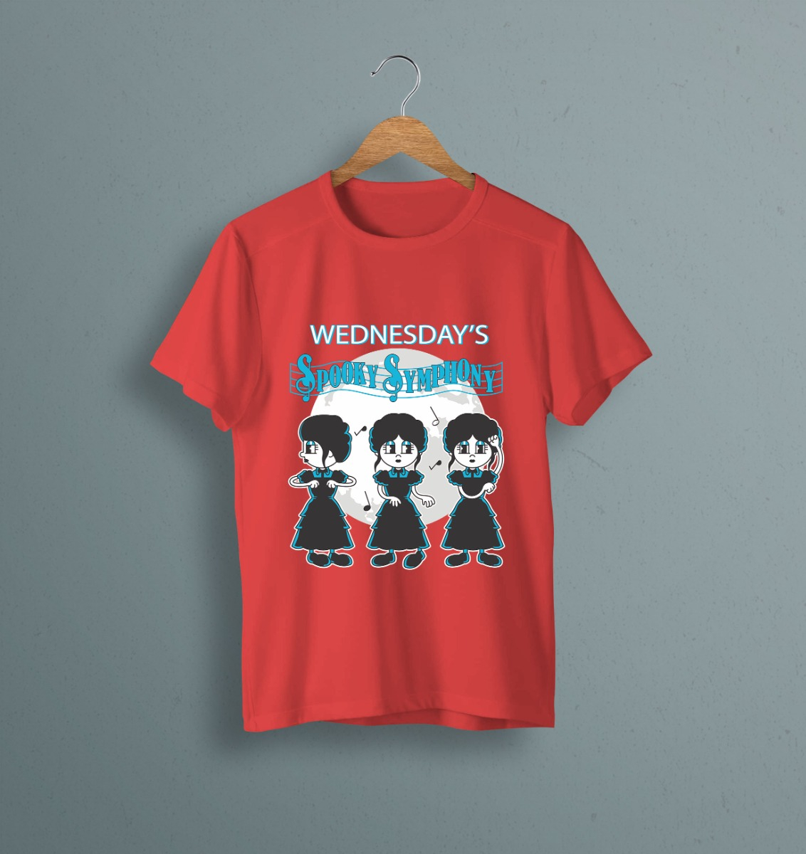 Remera: Wednesday_s Spooky Symphony Memoestampados - Imagen 12