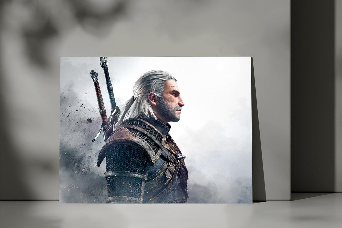 Cuadro The Witcher 3 371 50x70 Mdf Memoestampados - Imagen 3