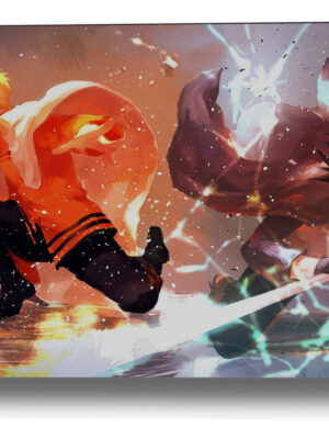 Cuadro Naruto And Sasuke 36 30x40 Mdf Memoestampados