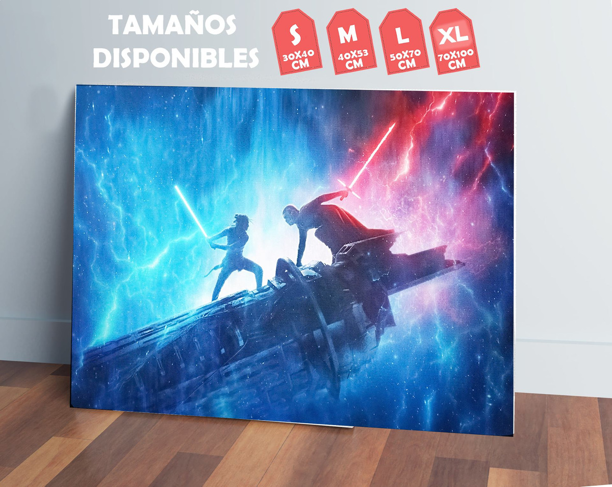 Cuadro 283 Star Wars 5 30x40 Mdf Memoestampados - Imagen 2