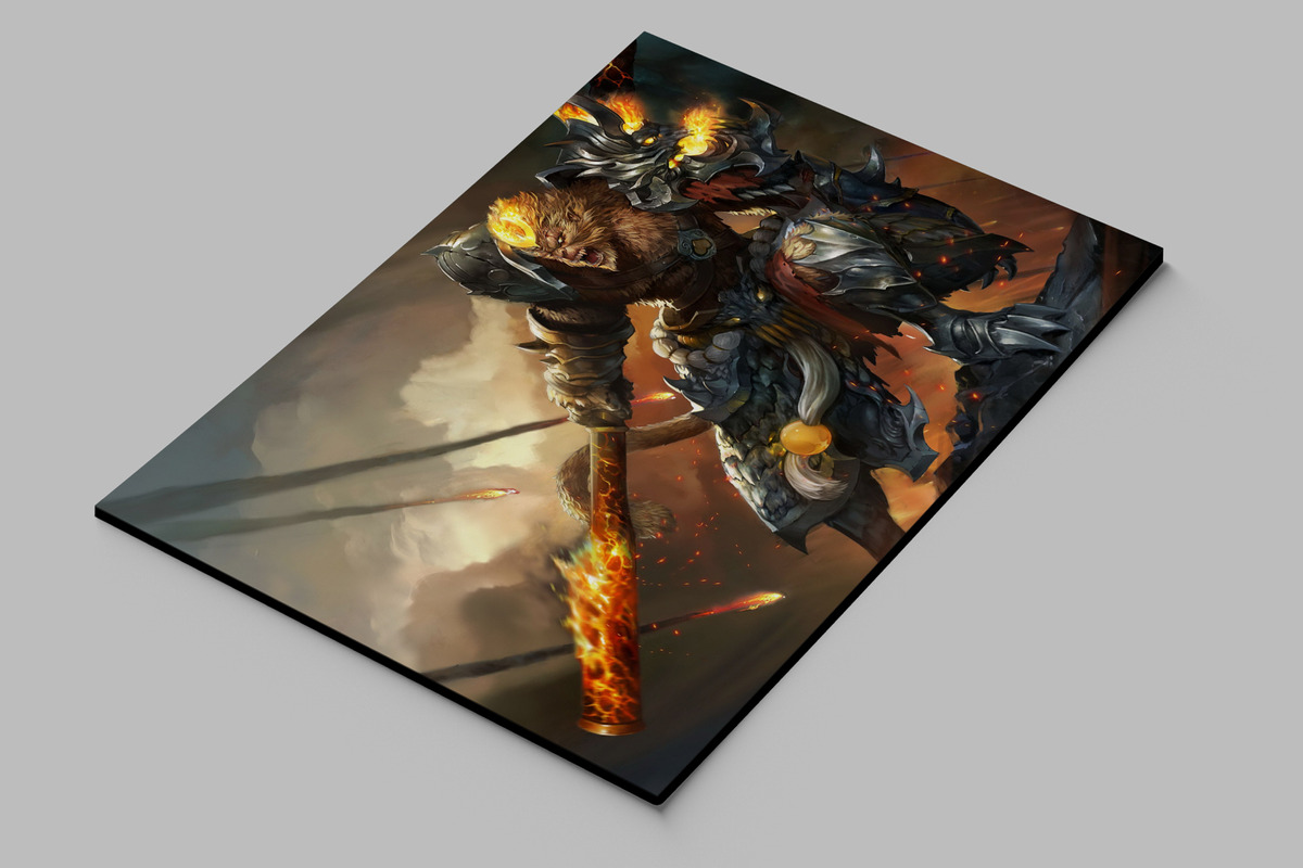Cuadro League Of Legends 384 40x53 Mdf Memoestampados - Imagen 2