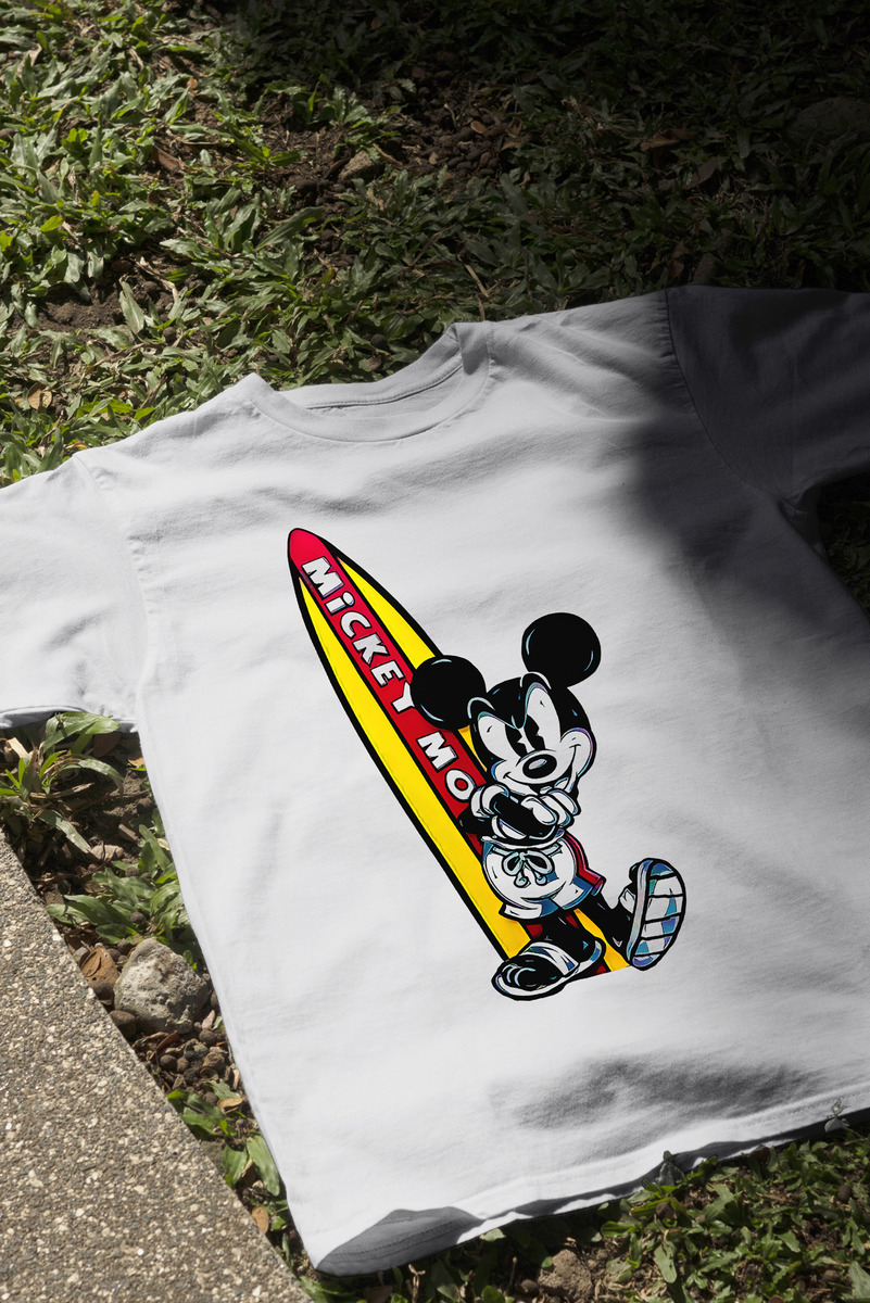 Remera: Mickey Surf Memoestampados - Imagen 6
