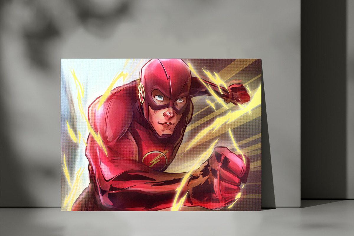 Cuadro Flash 138 50x70 Mdf Memoestampados - Imagen 3