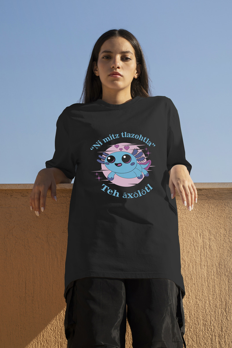 Remera: Axolotl Masculino Memoestampados - Imagen 2