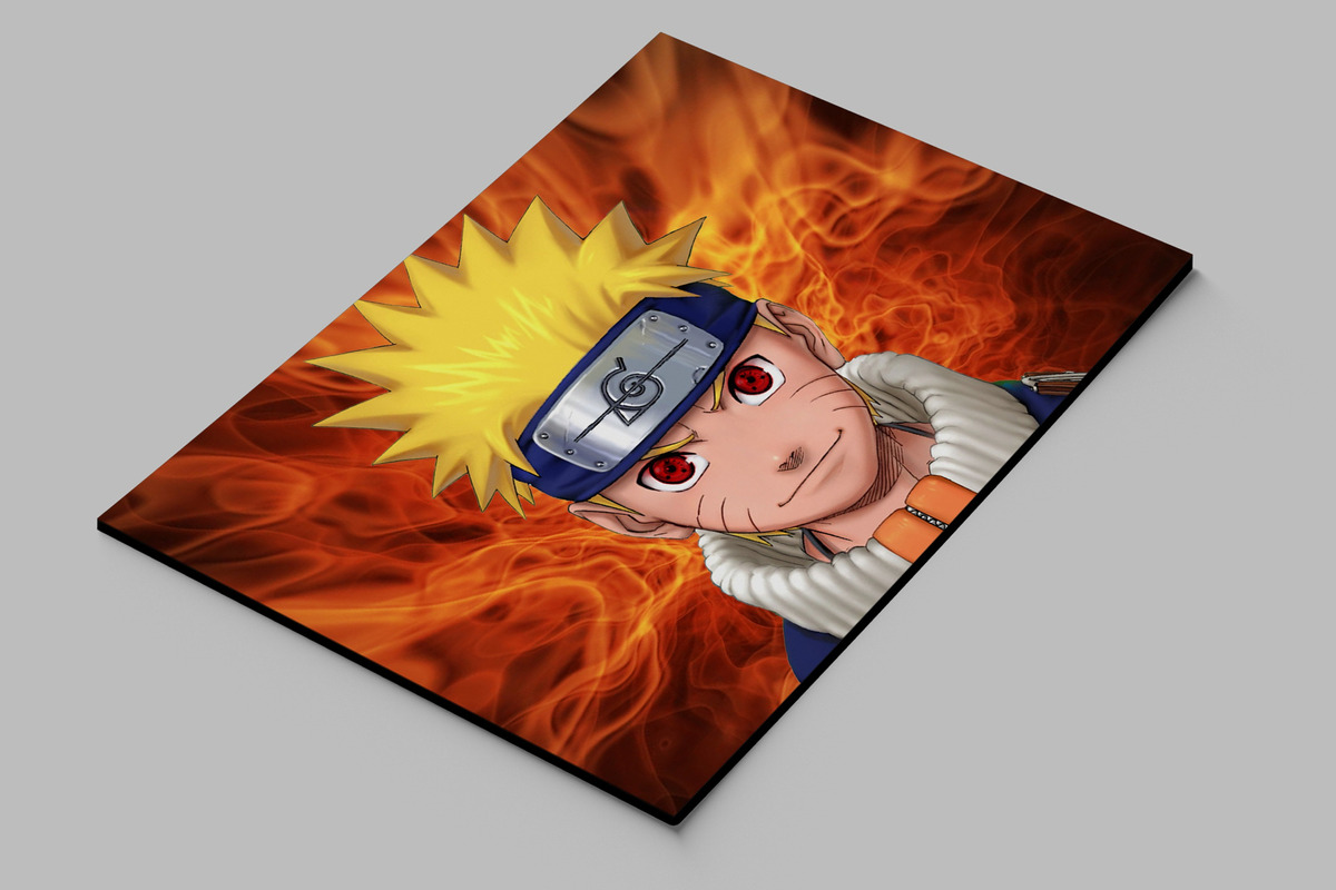 Cuadro 236 Naruto 2 40x53 Mdf Memoestampados - Imagen 2