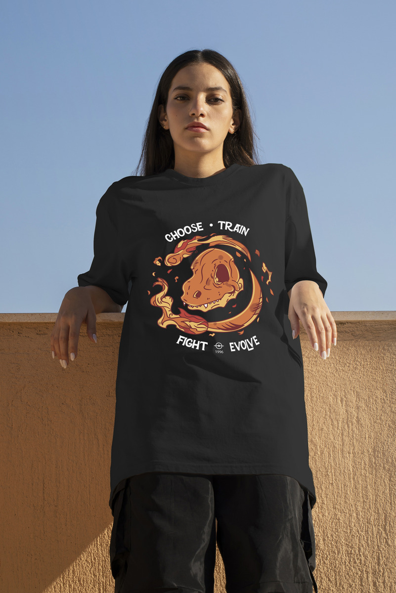 Remera: Charmander Skull Memoestampados - Imagen 3