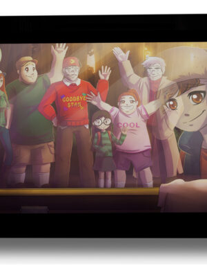 Cuadro Gravity Falls 438 50x70 Mdf Memoestampados