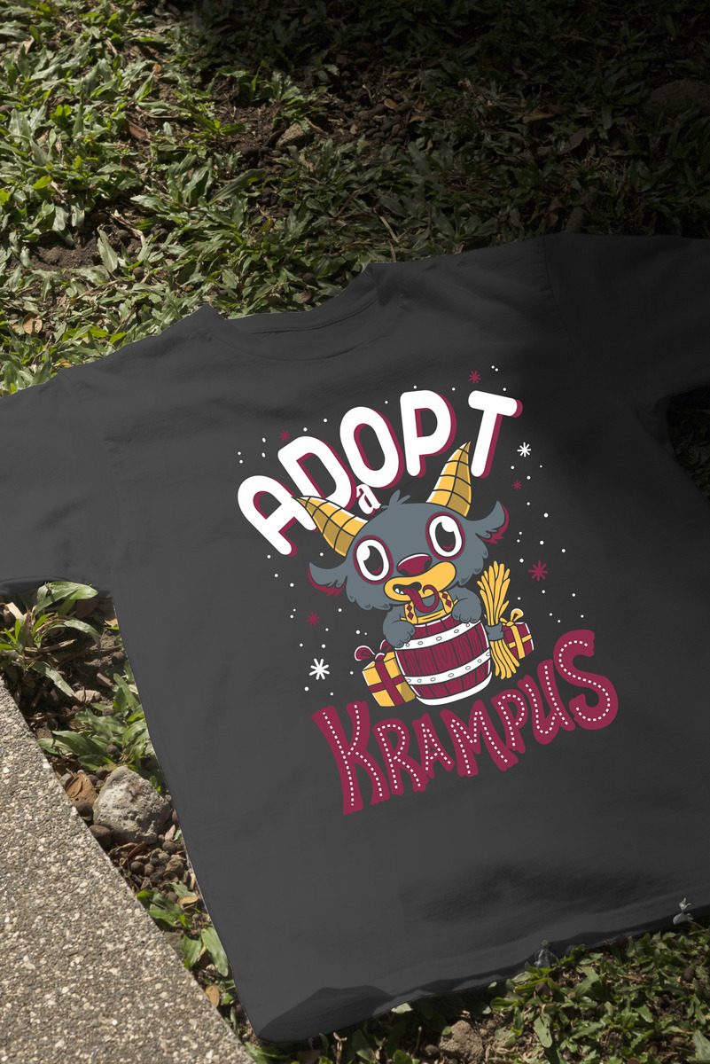 Remera: Adopt A Krampus Memoestampados - Imagen 3