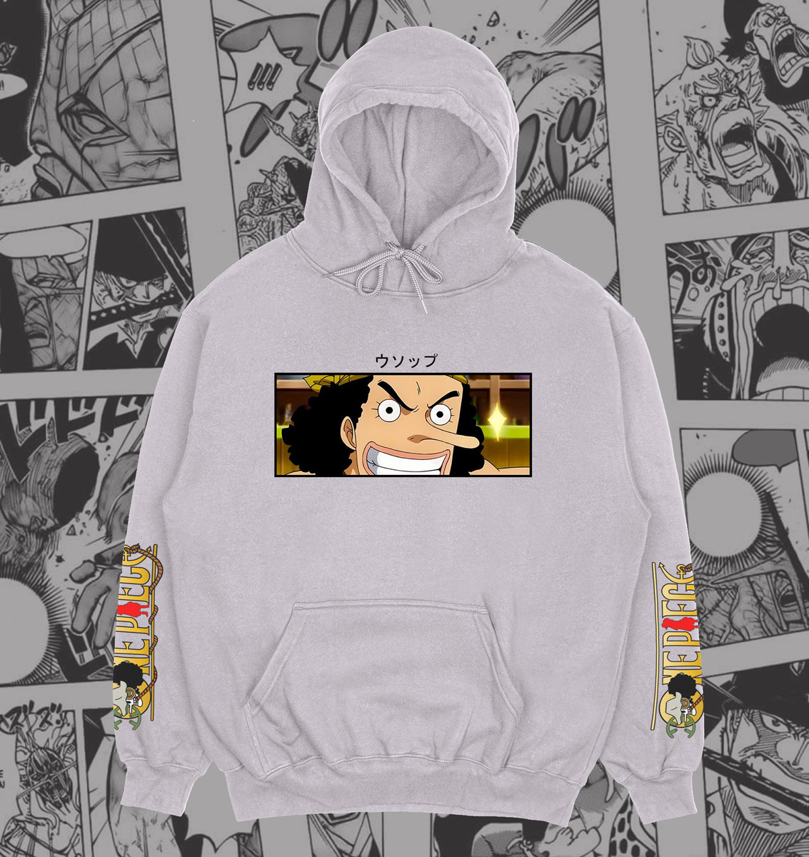 Canguro One Piece Usopp Memo Estampados - Imagen 14