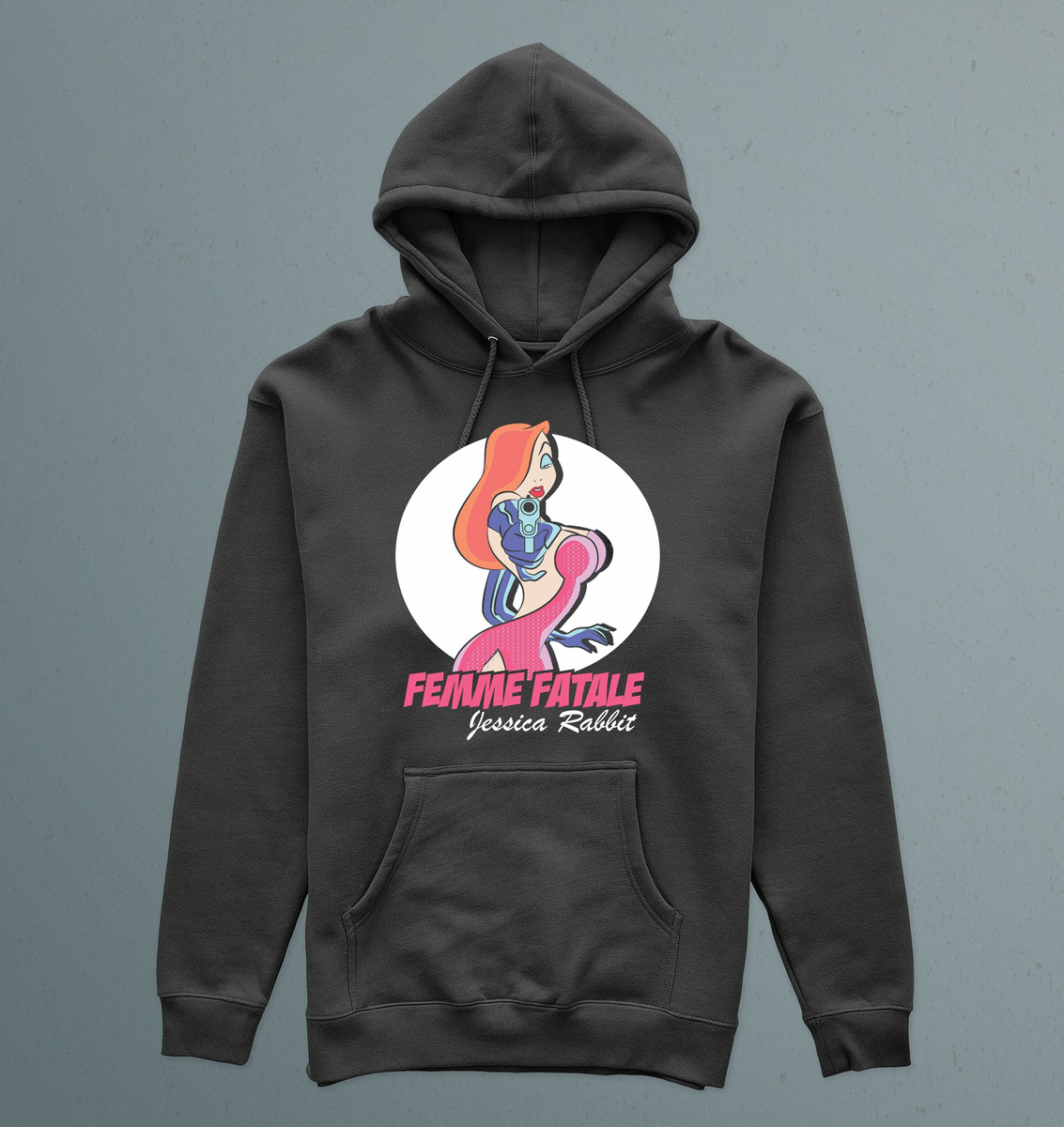Canguro Femme Fatale Jessica Rabbit Memoestampados - Imagen 4