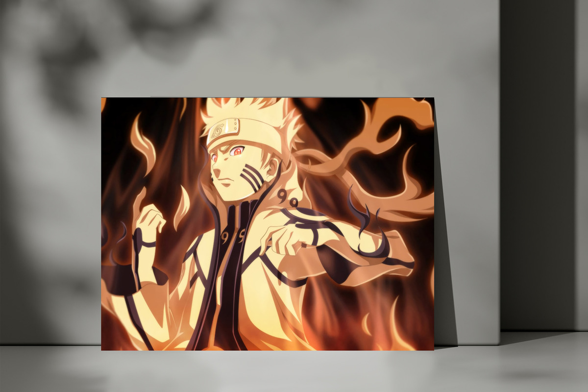 Cuadro Naruto 474 50x70 Mdf Memoestampados - Imagen 3